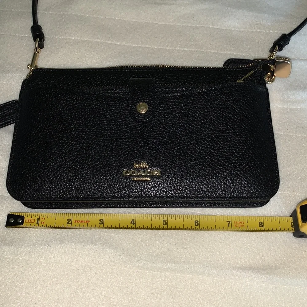 Black Coach crossbody